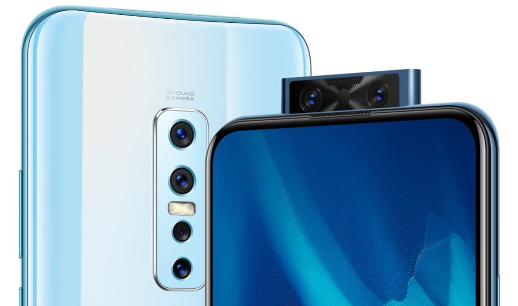 Dual Pop-Up Selfie & $ kamera belakang Vivo V17 pro