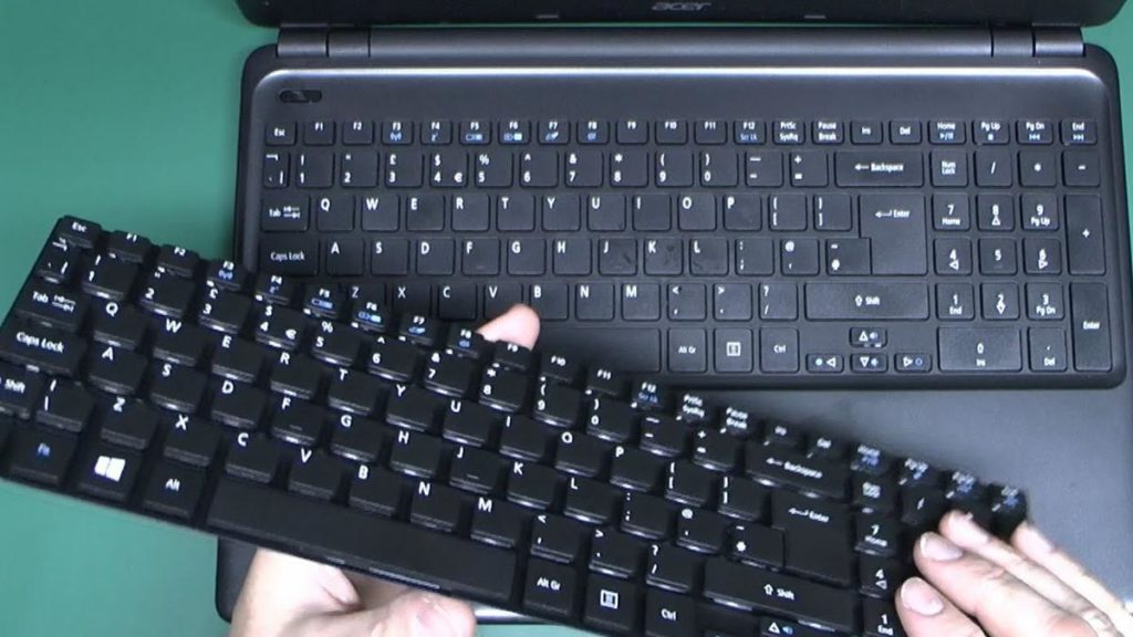 proses ganti keyboard laptop