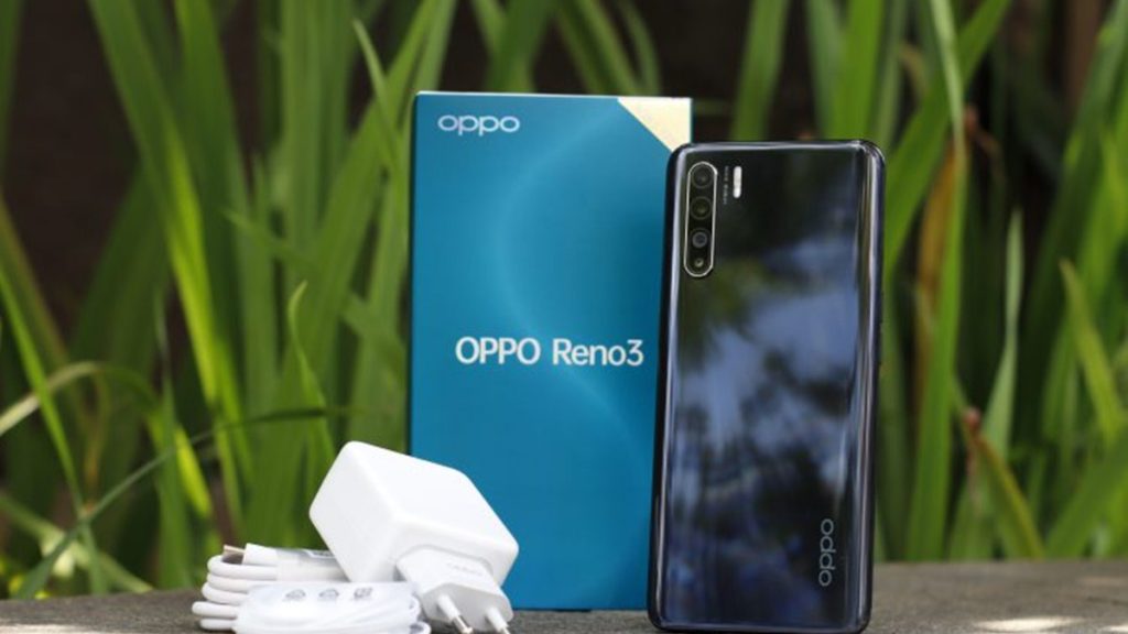 tampilan Oppo Reno3