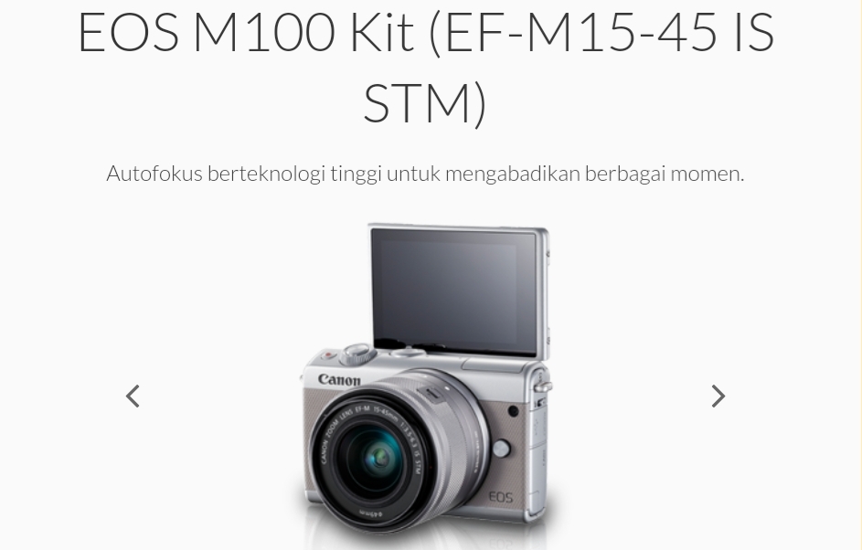 Canon EOS M100 Kit