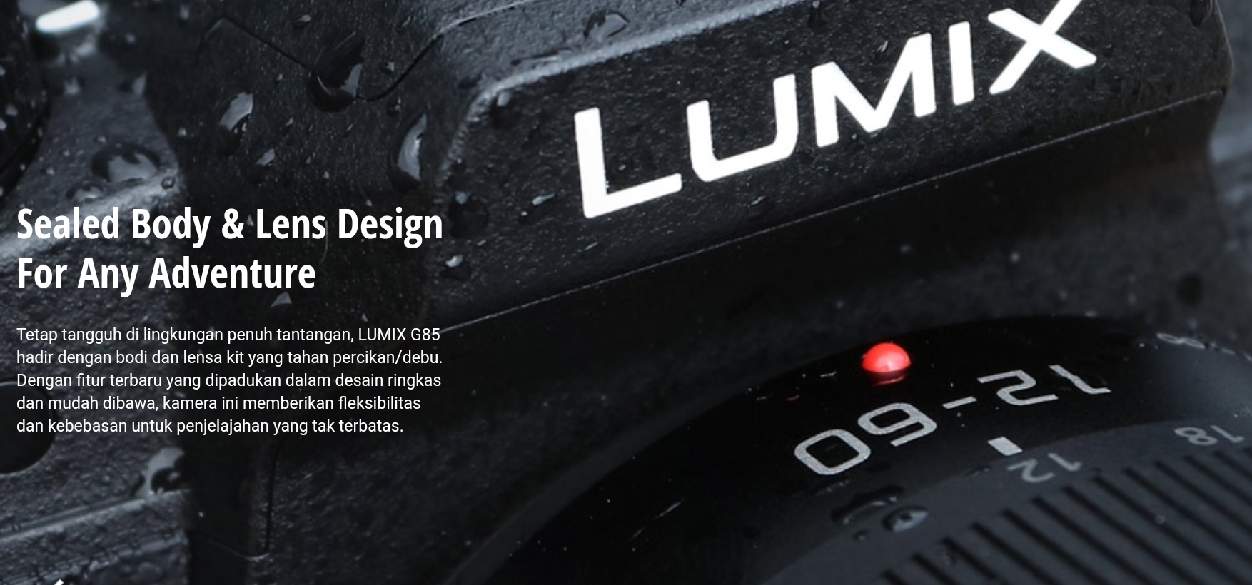 Spesifikasi Kamera Panasonic Lumix DMC G85
