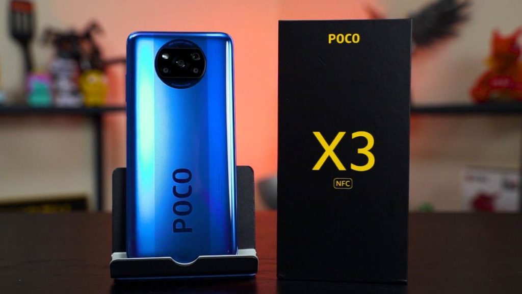 tampilan box dan belakang Xiaomi Poco X3 NFC