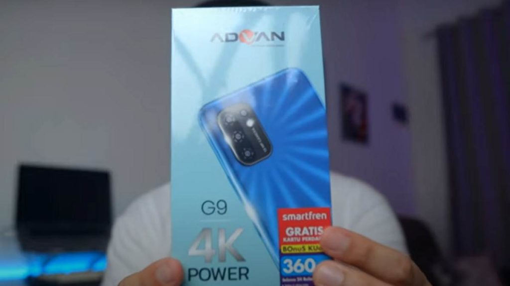 box penjualan Advan G9 Pro