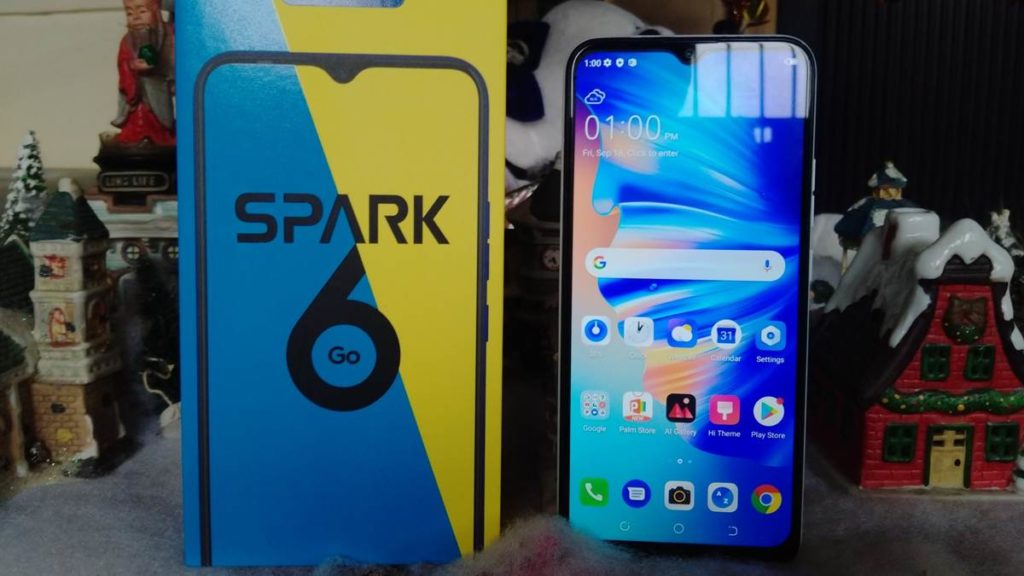 unboxing Spark 6 Go
