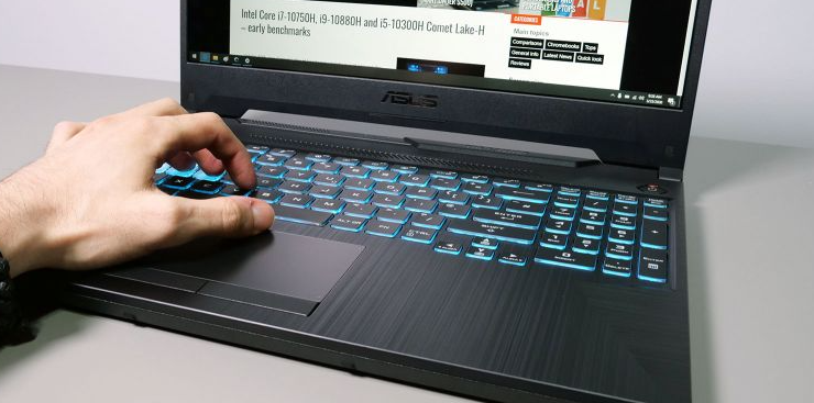 Keyboard, Asus TUF 15, Laptop Gaming Harga Terjangkau