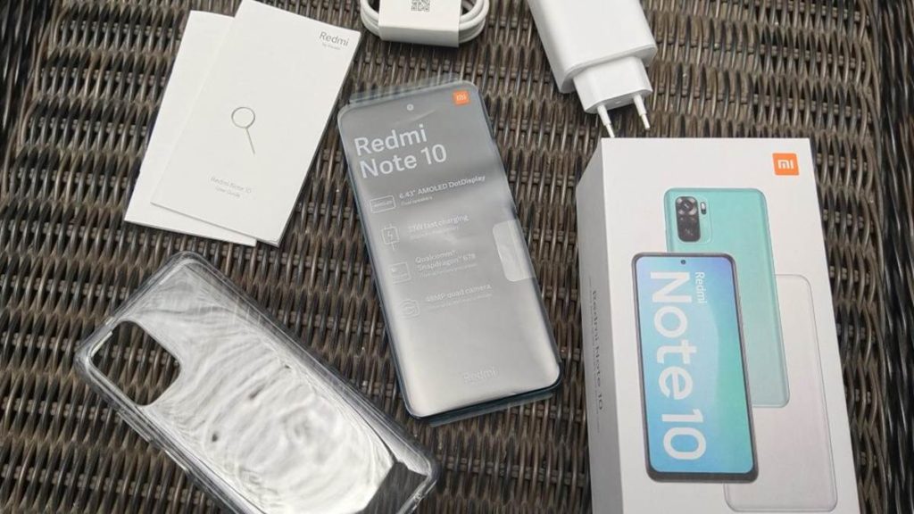 unboxing Redmi Note 10
