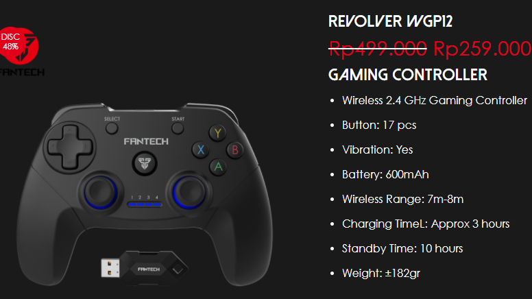 game controller Fantech Revolver WGP12