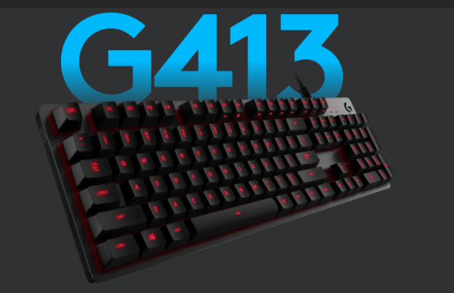 Keyboard Gaming Mekanik Logitect G413 Gahar Harga Terjangkau