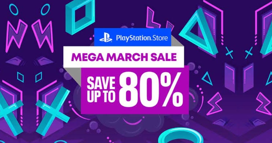 Mega March Sale Up To 80% Diskon Game PS4 dan PS5