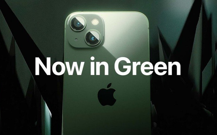 Now in Green iPhone 13 Hijau