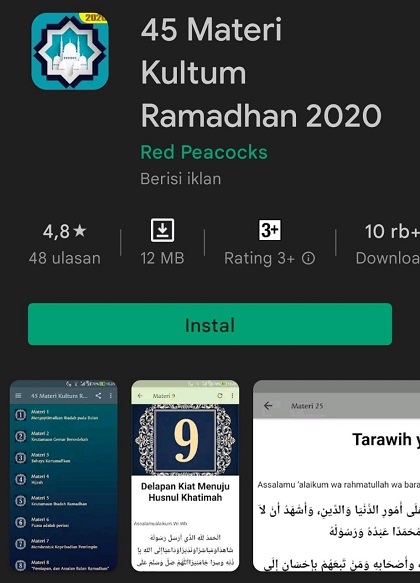 45 Materi Kultum Ramadhan 2020