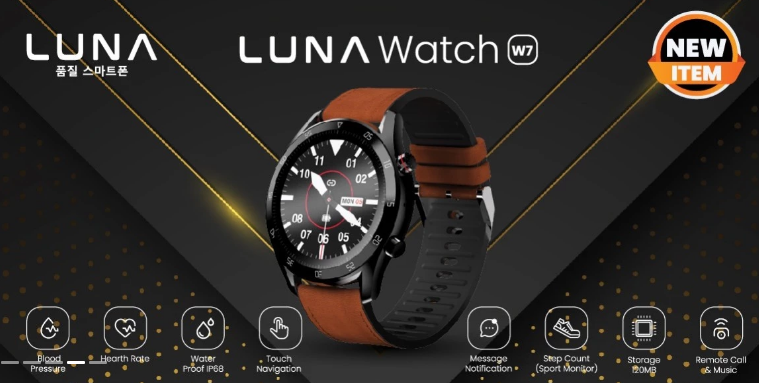 Smartwatch terbaru Luna W7