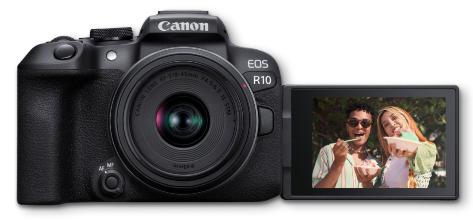 Tampilan Canon EOS R10
