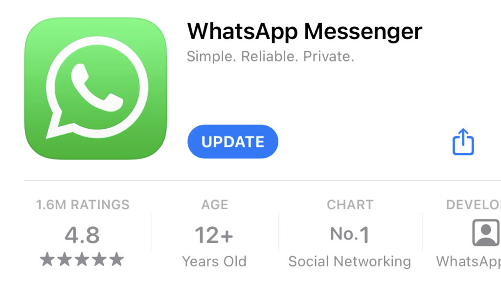 Update Whatsapp untuk nikmati fitur terbaru Whatsapp Grup