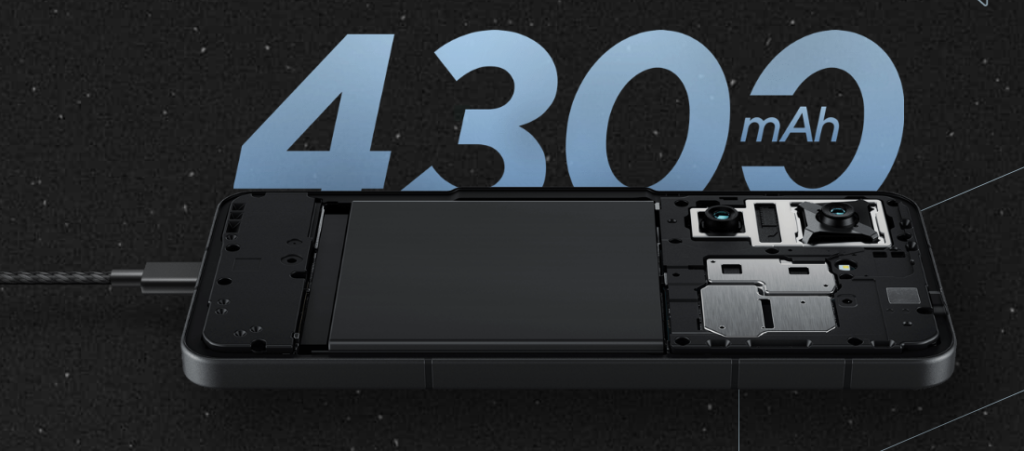 Baterai 4300 mAh dalam Zenfone 9