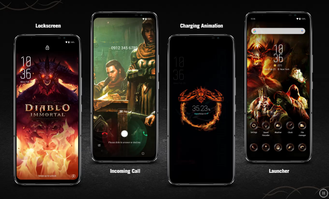 Fitur eksklusif Asus ROG Phone 6 Diablo Immortal Edition