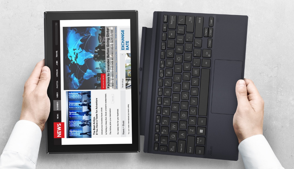 Laptop detachable Asus ExpertBook B3000