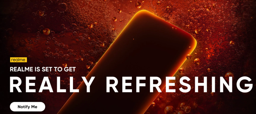Teaser dari Realme tunjukkan ponsel Coca Cola